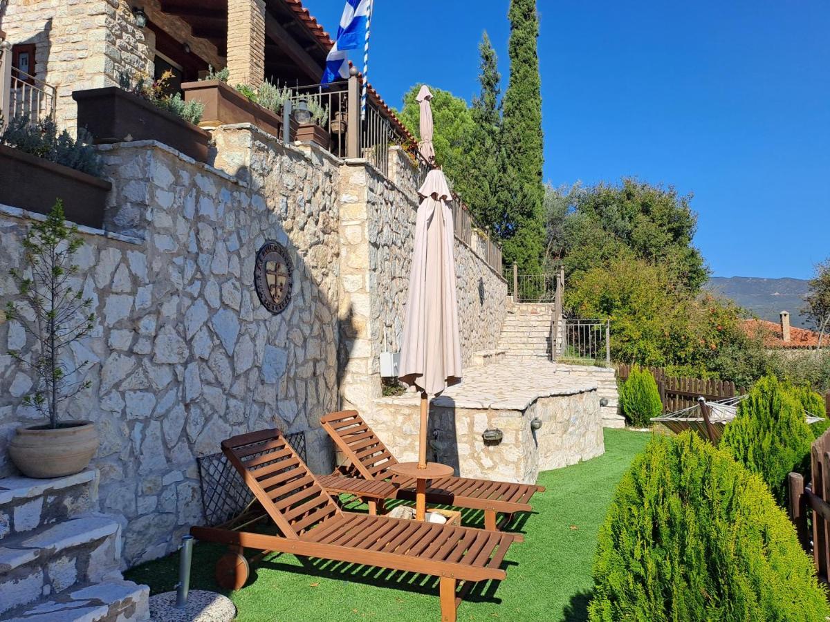 Petra Thea Villa Karítaina Exterior foto